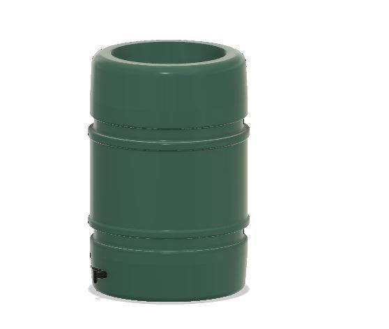 Model Railway - Garden Water Butts 3D print model_7
