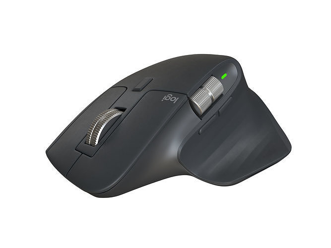 Logitech MX Master 3 Mouse 3D model