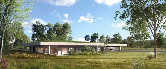 MOUND HOUSE 3D model