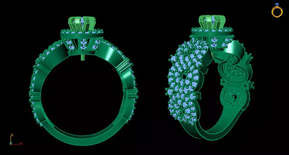 Ring 03 3D print model_0