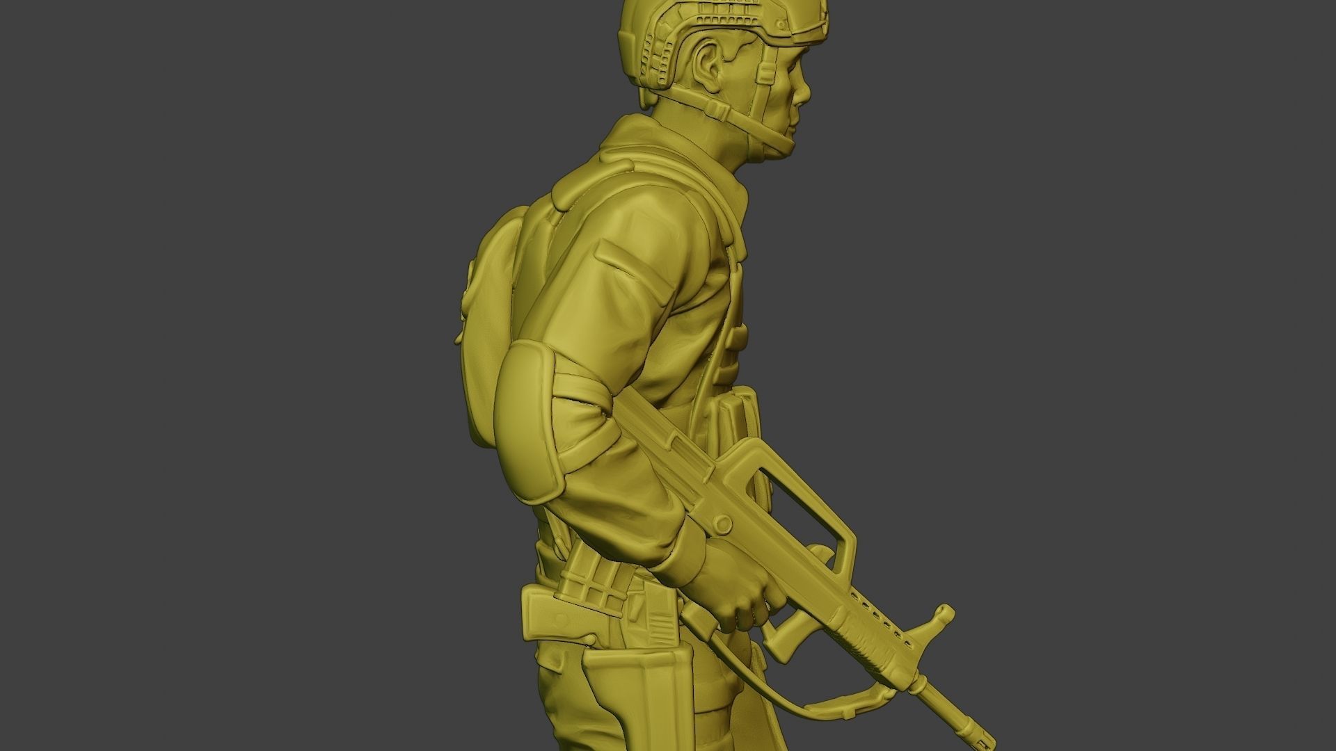 China Actual Special Forces PAP 0004 3D print model_20