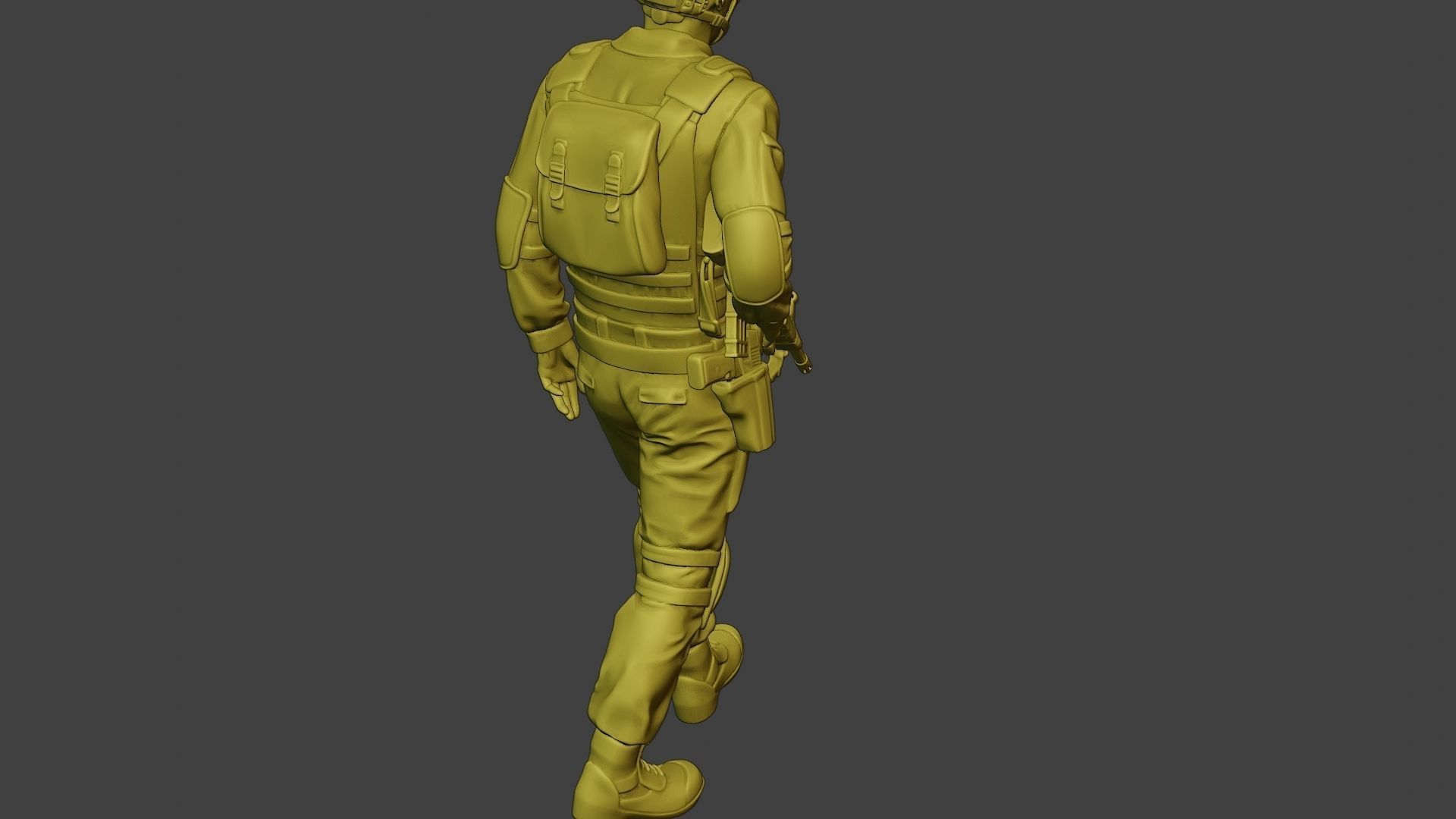 China Actual Special Forces PAP 0004 3D print model_24