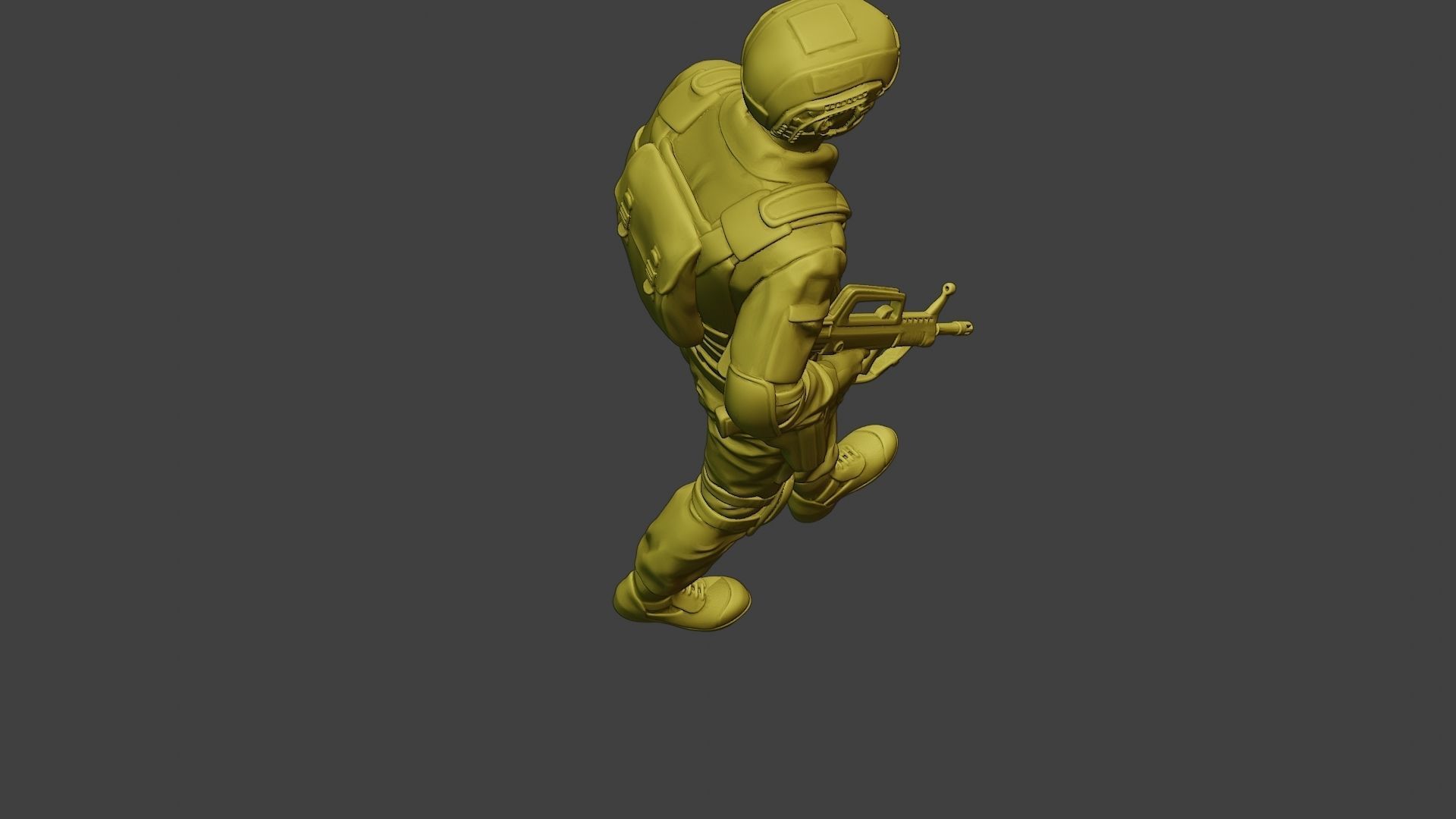 China Actual Special Forces PAP 0004 3D print model_23