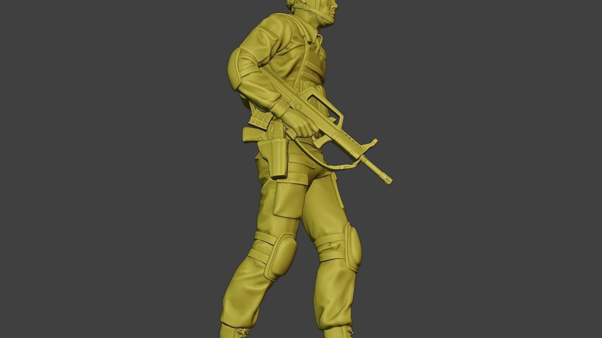 China Actual Special Forces PAP 0004 3D print model_29