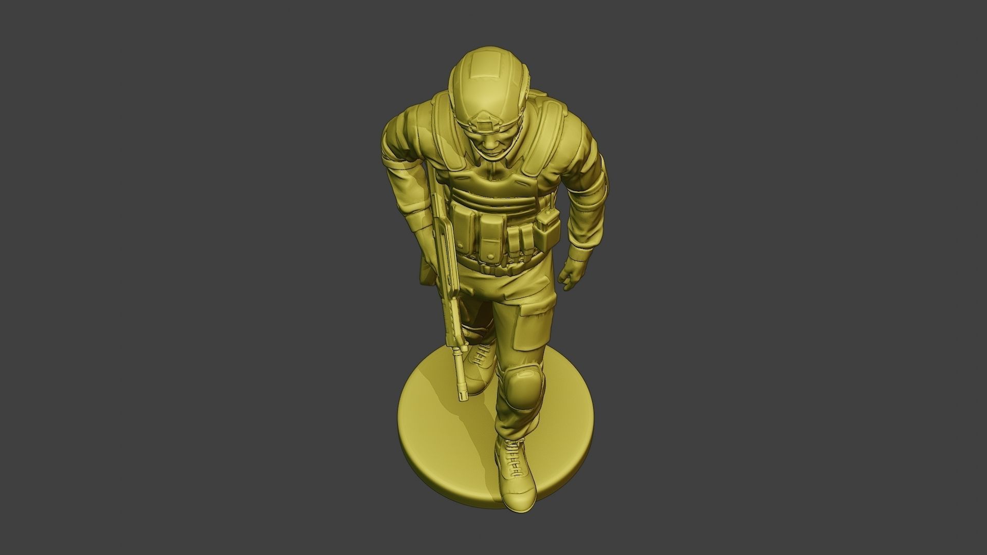 China Actual Special Forces PAP 0004 3D print model_14