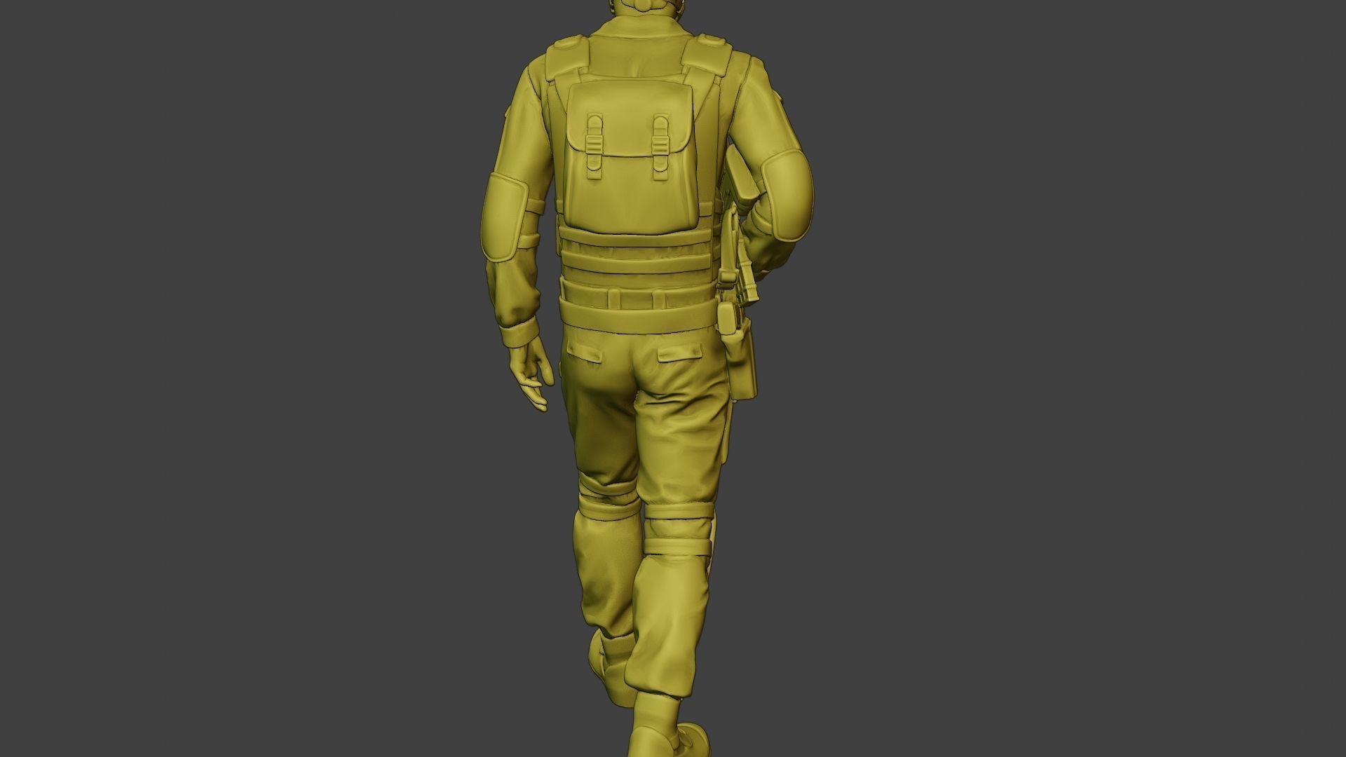 China Actual Special Forces PAP 0004 3D print model_25