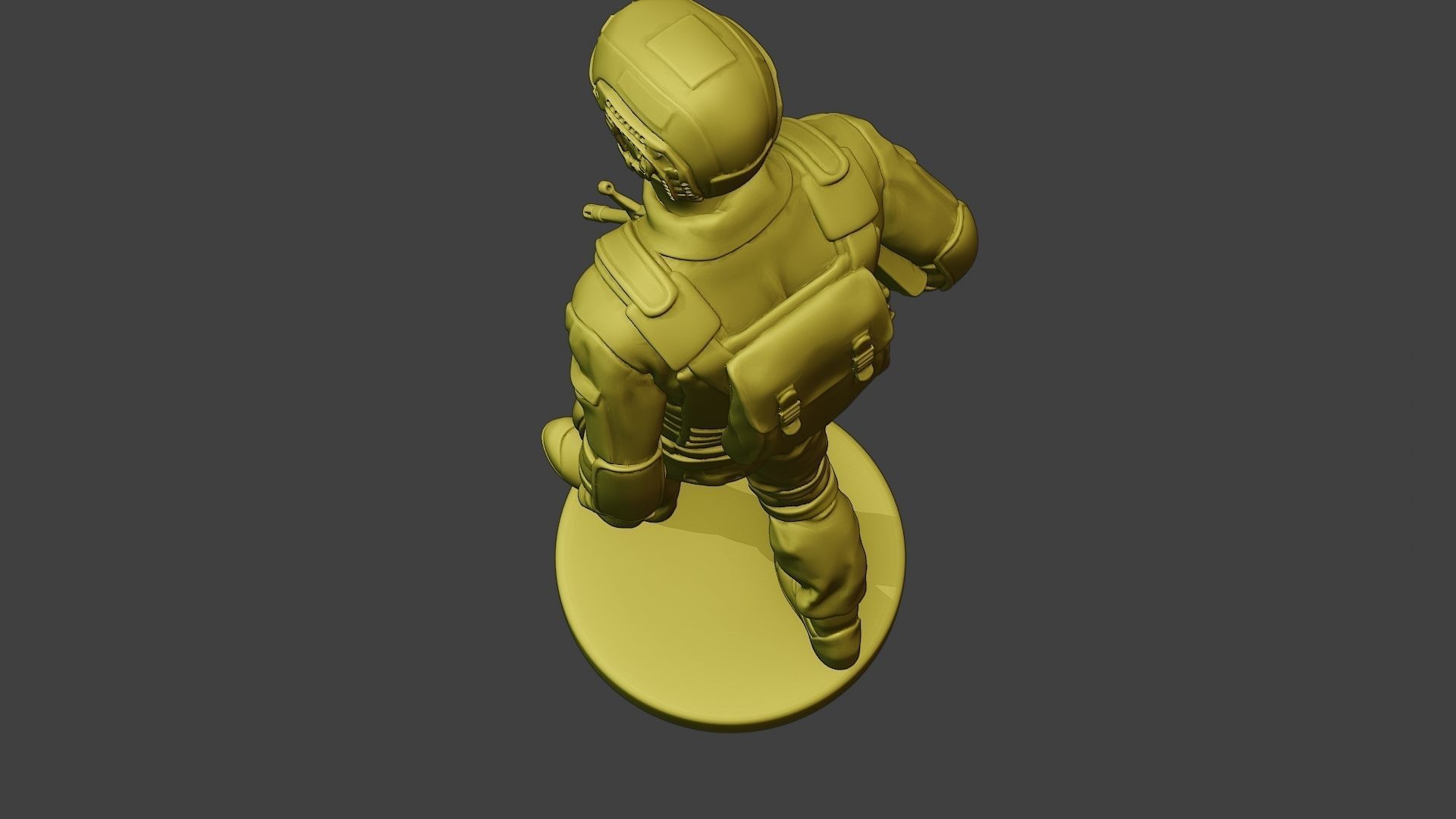 China Actual Special Forces PAP 0004 3D print model_16