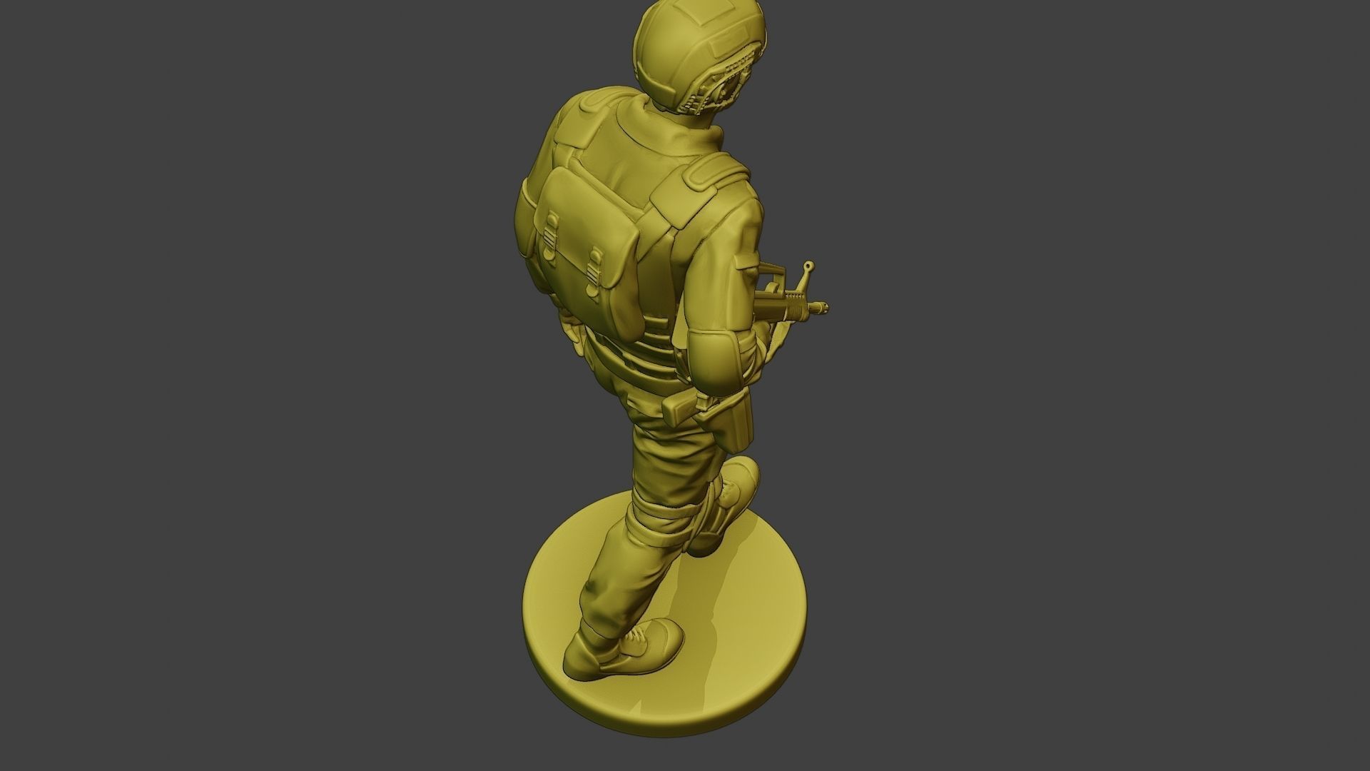 China Actual Special Forces PAP 0004 3D print model_22