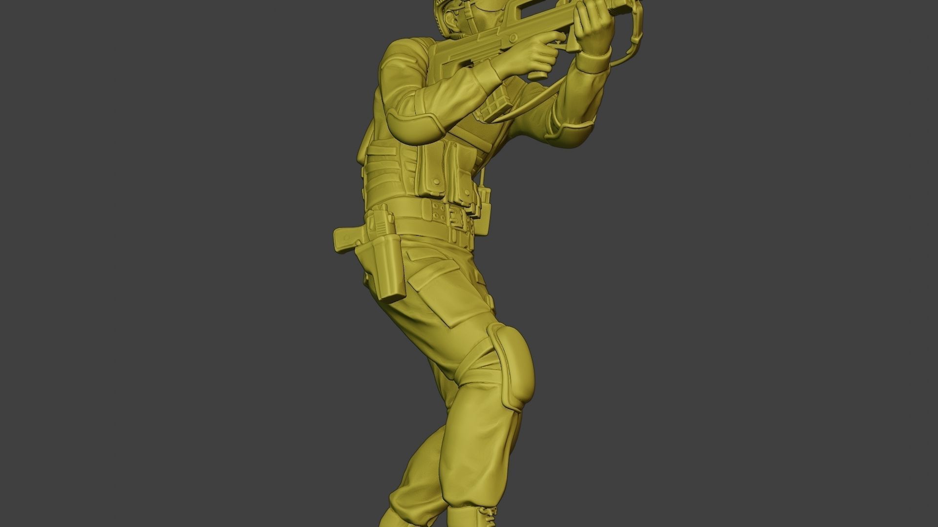 China Actual Special Forces PAP 0006 3D print model_29