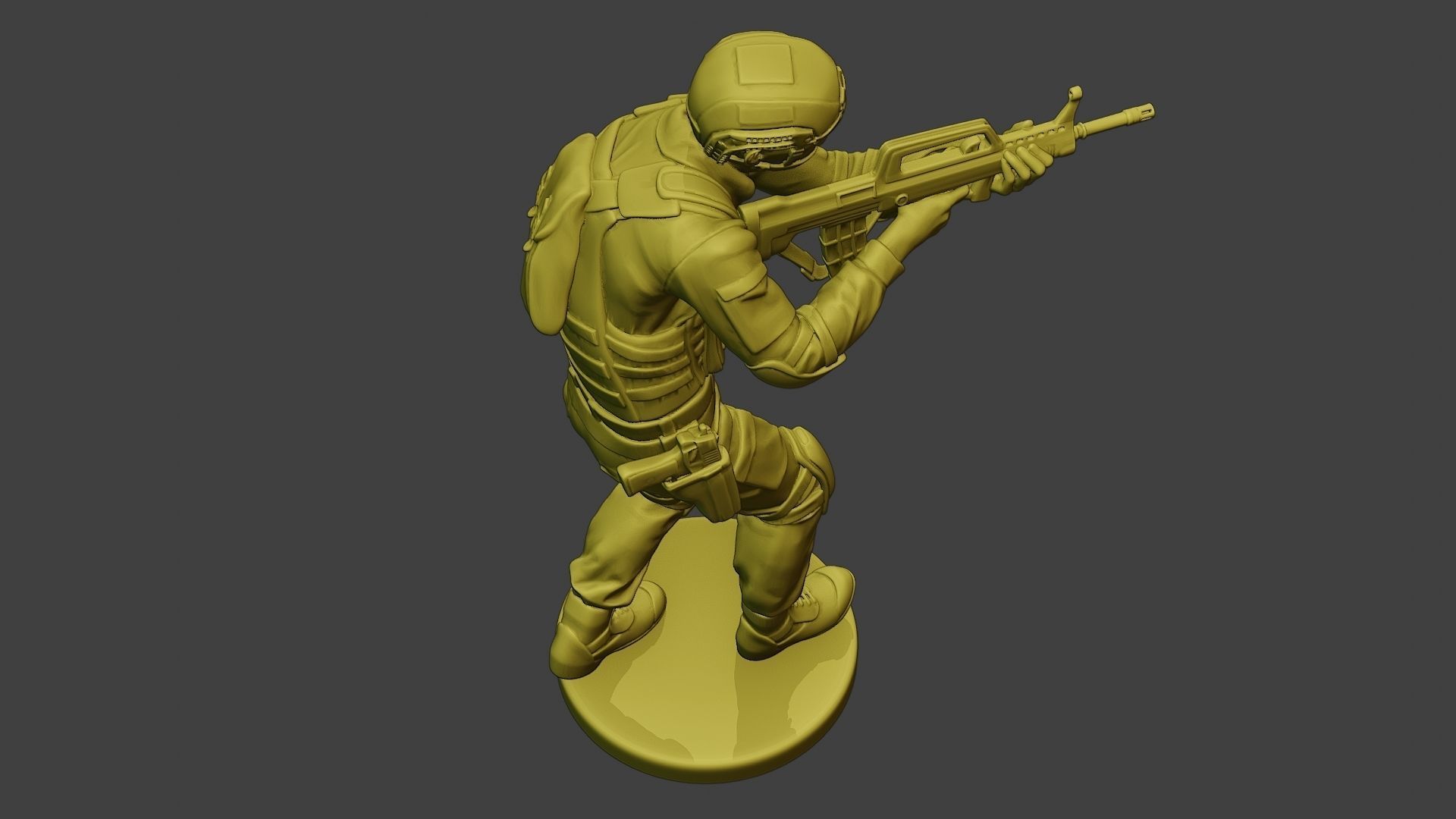 China Actual Special Forces PAP 0006 3D print model_22