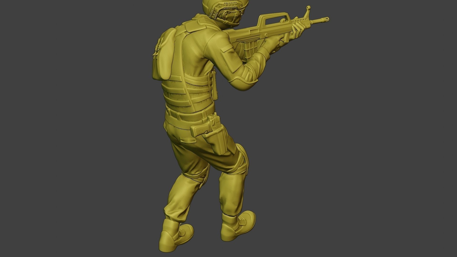 China Actual Special Forces PAP 0006 3D print model_24