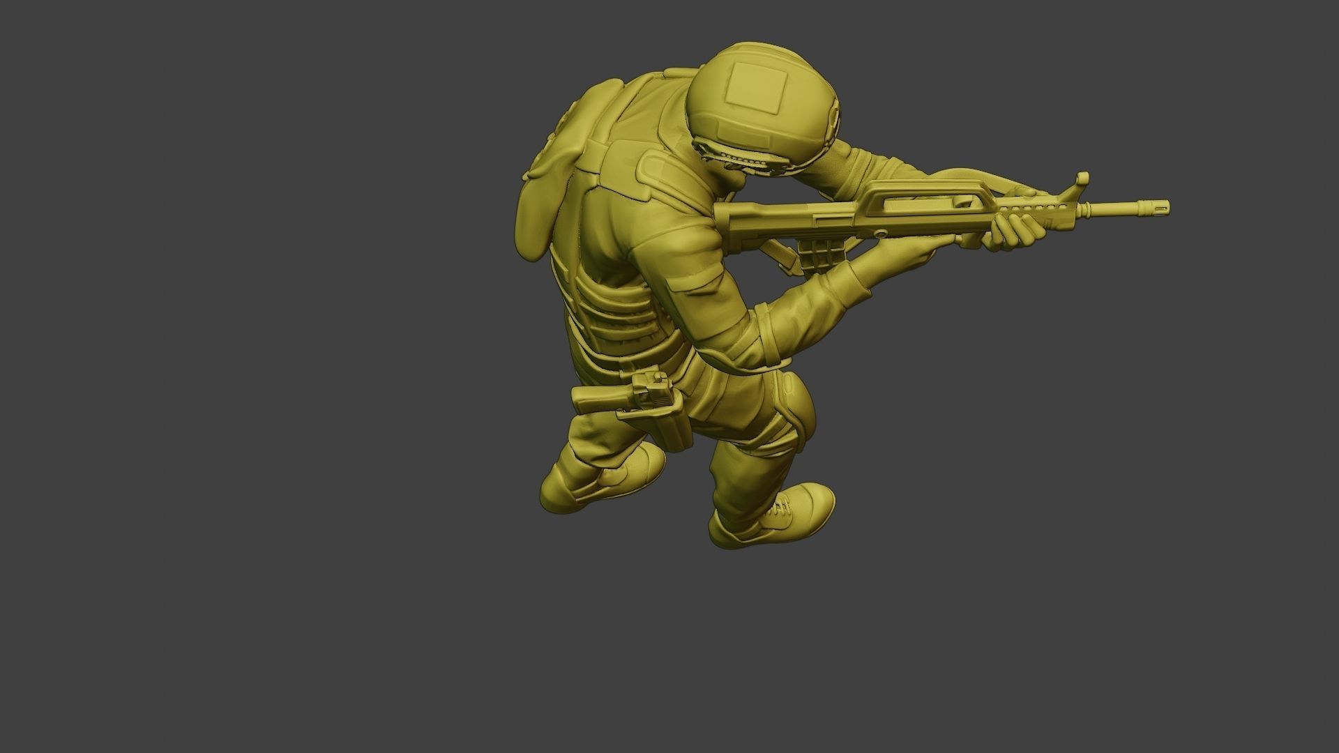 China Actual Special Forces PAP 0006 3D print model_23