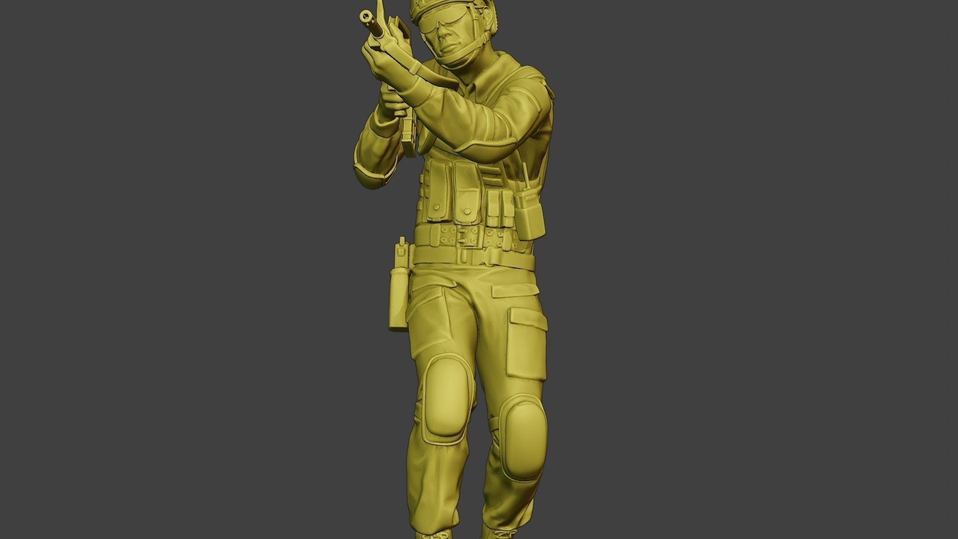 China Actual Special Forces PAP 0006 3D print model_28