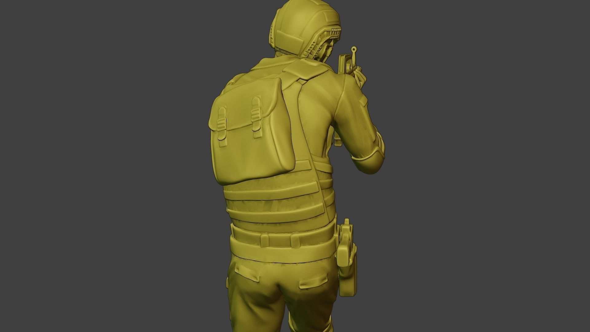 China Actual Special Forces PAP 0006 3D print model_21