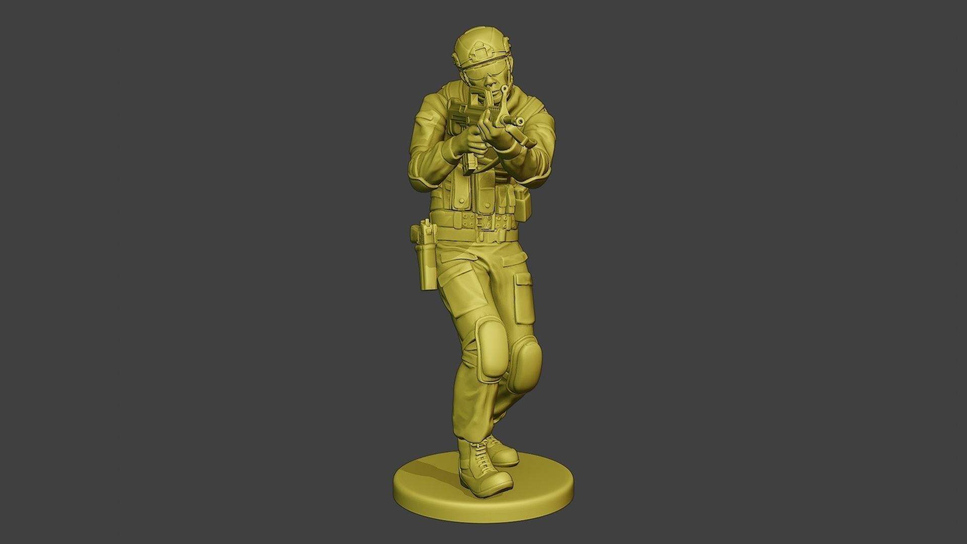 China Actual Special Forces PAP 0006 3D print model_10