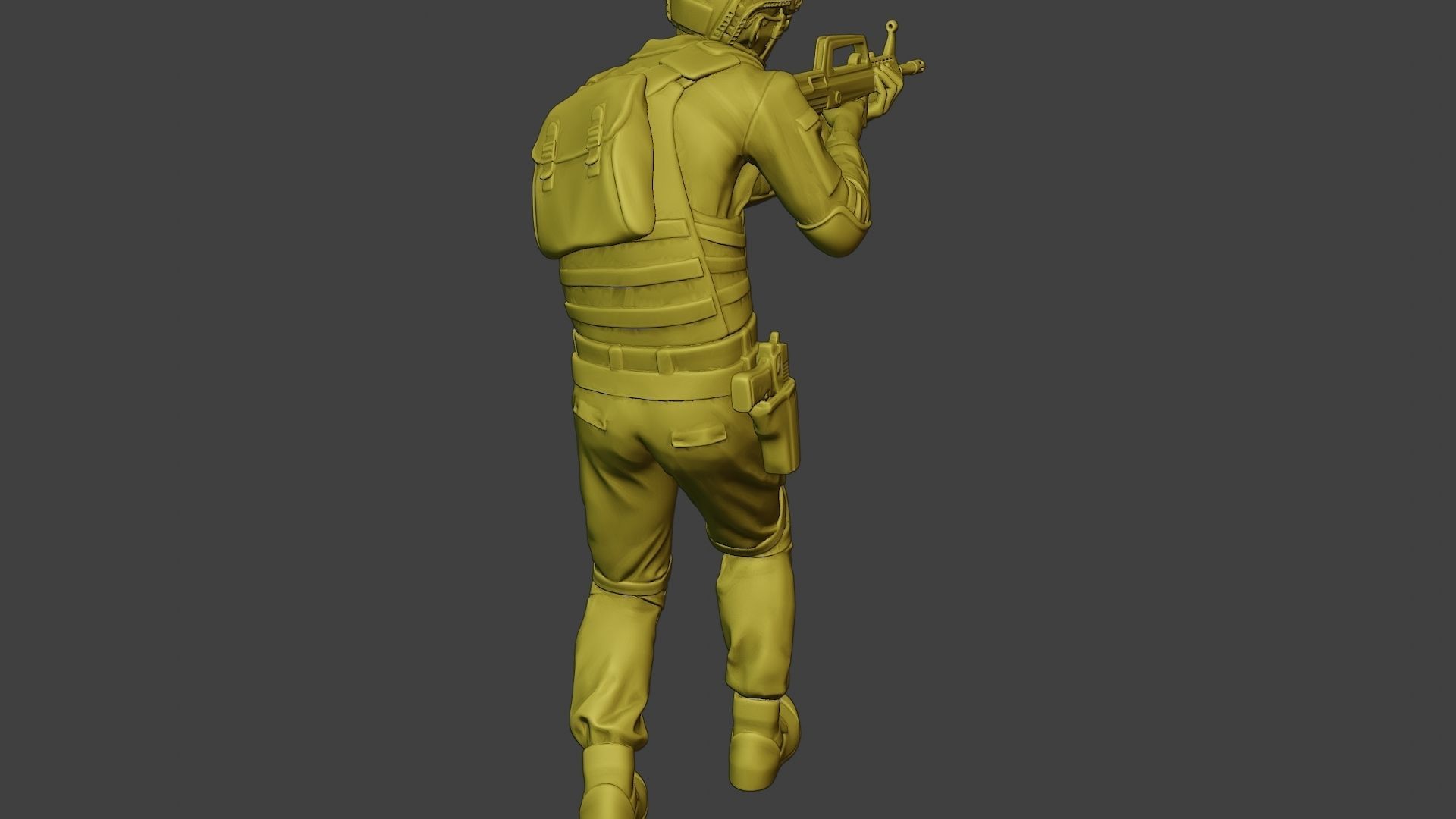 China Actual Special Forces PAP 0006 3D print model_25