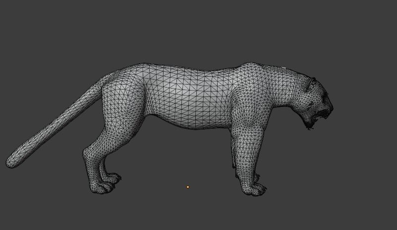 Black panther 3D model_9