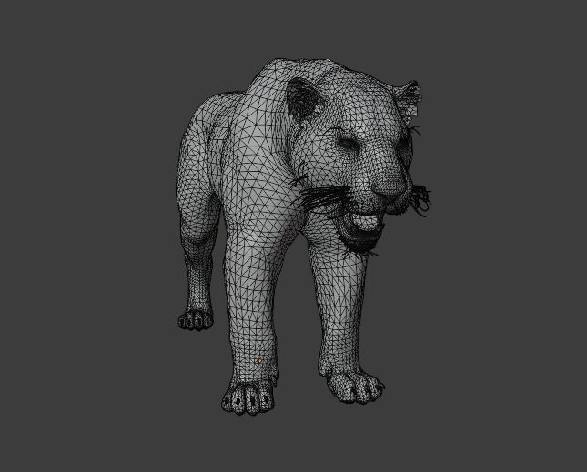 Black panther 3D model_10