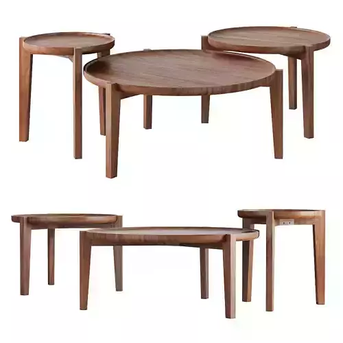 Rejuvenation Wade Nesting Coffee Tables
