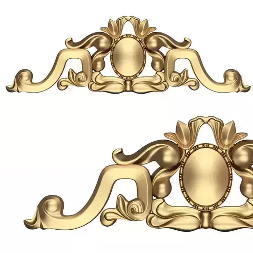 Carved Plaster Molding Decoration 07