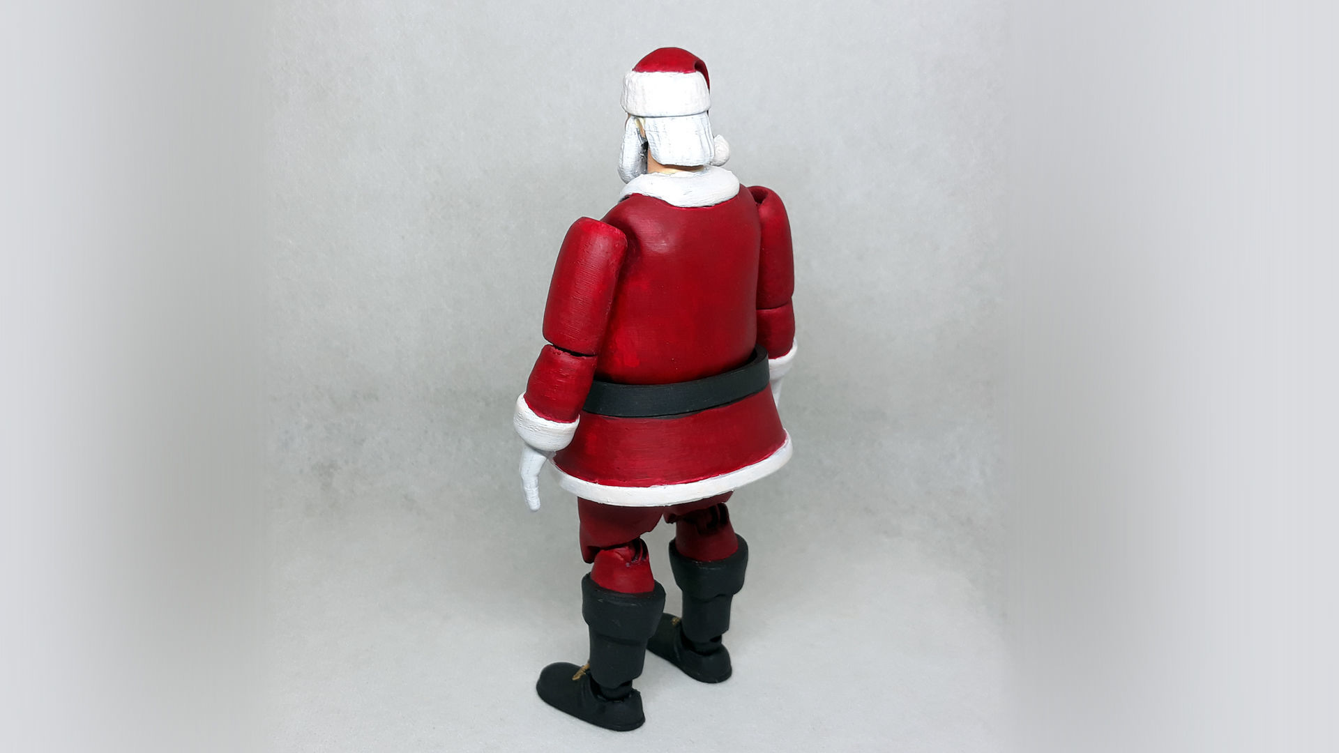 santa claus articulated action figure 3D print model_6
