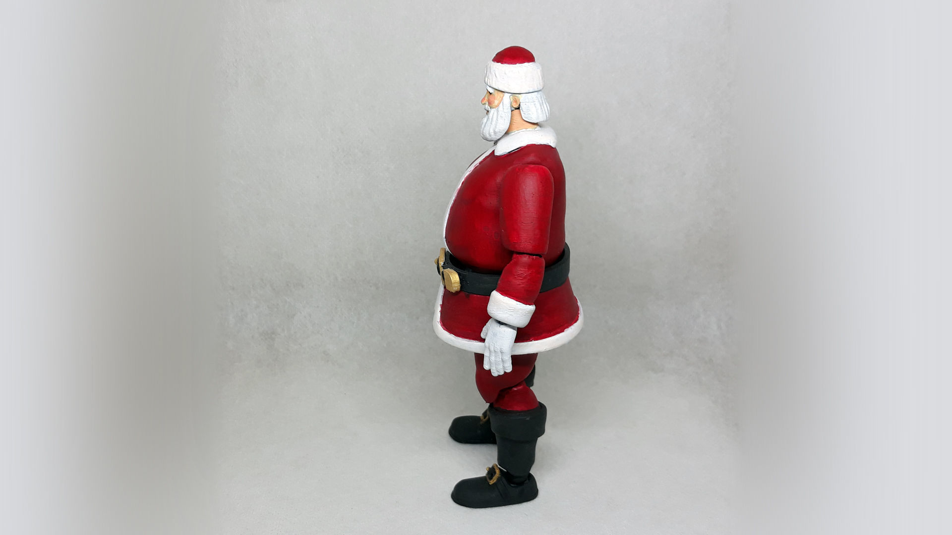 santa claus articulated action figure 3D print model_5
