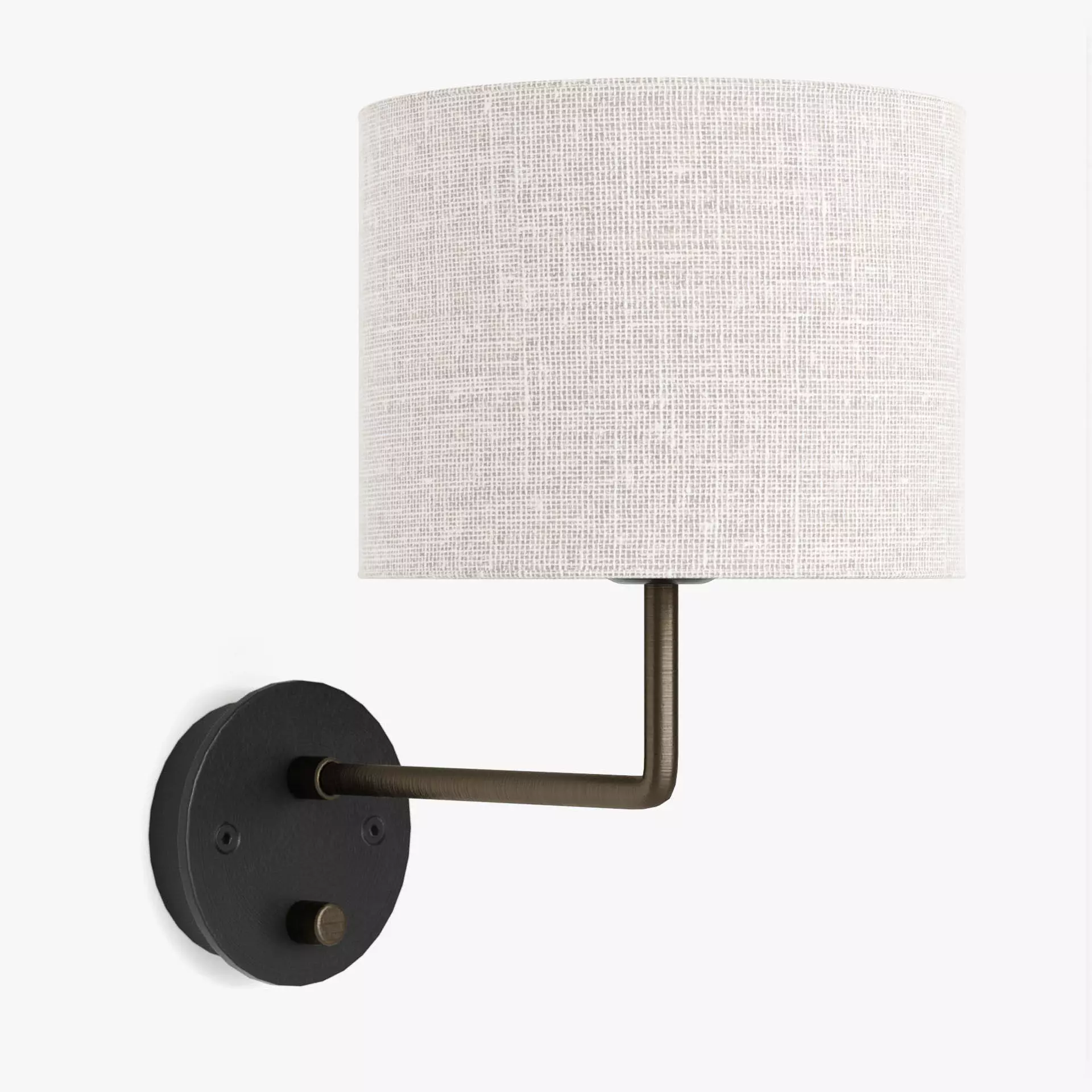 Lamp Wall Bedside Gubi Gravity Small Low-poly 3D model_0