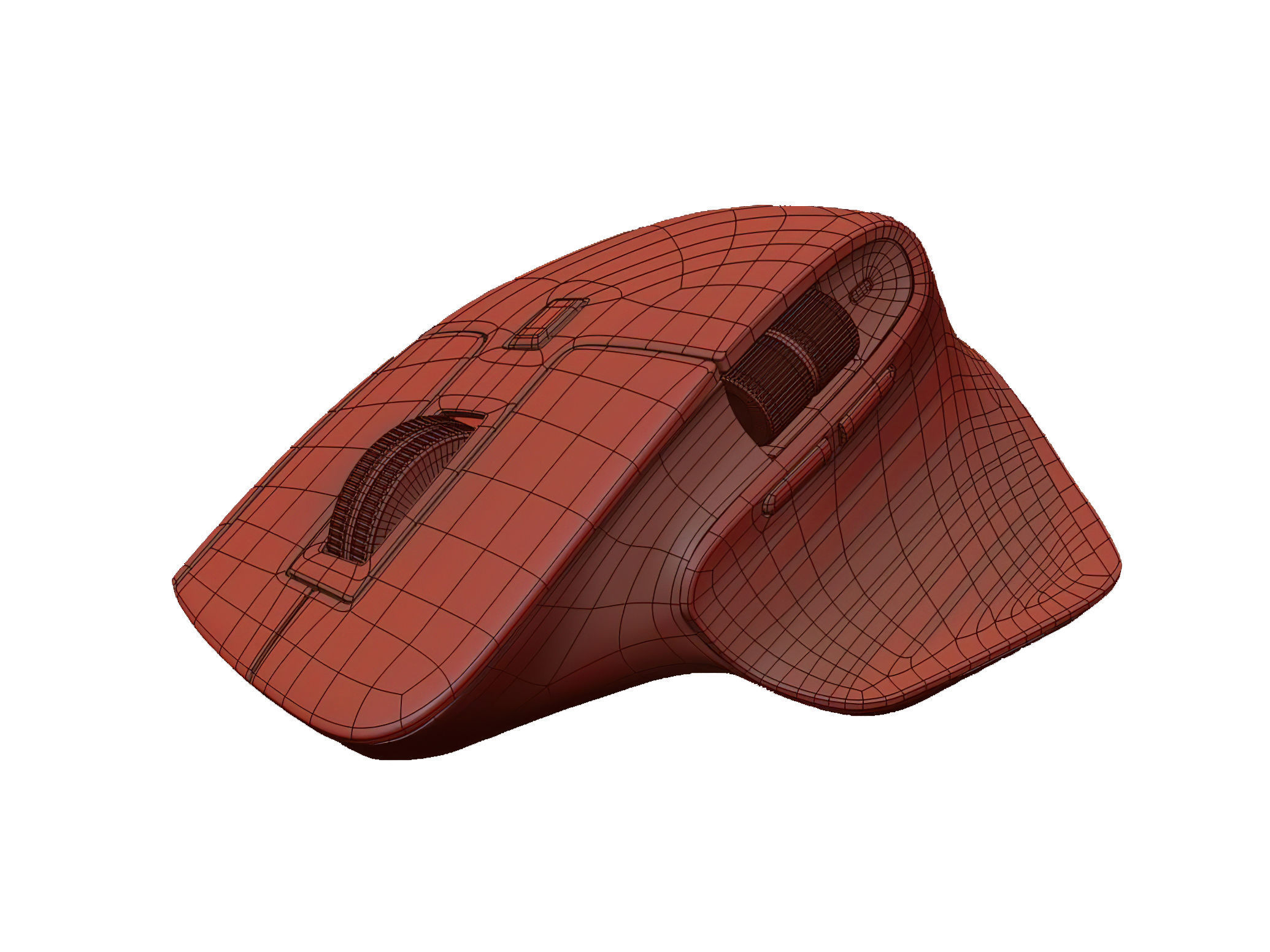 MX Master 3 PC Mouse Model 3D model_6
