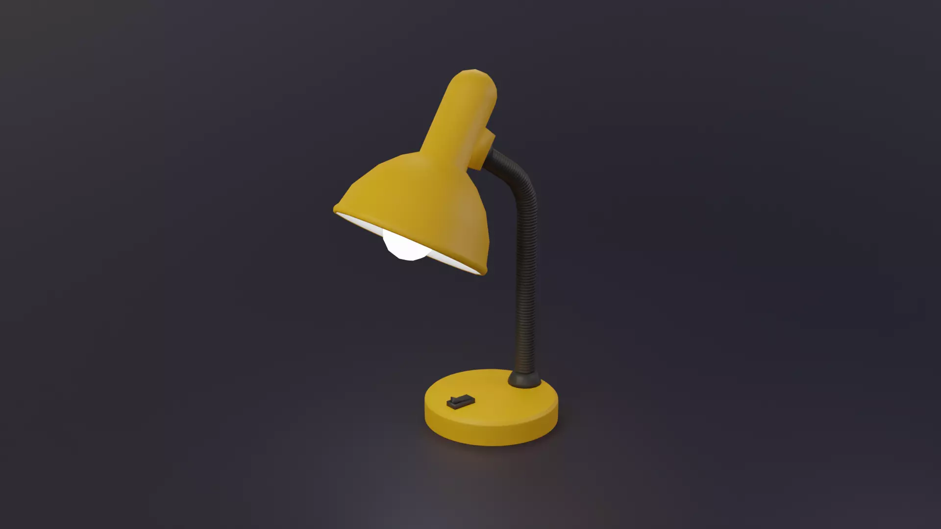 Desk Lamp 3D model_0