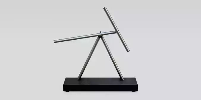 Swinging Sticks Low-poly 3D model