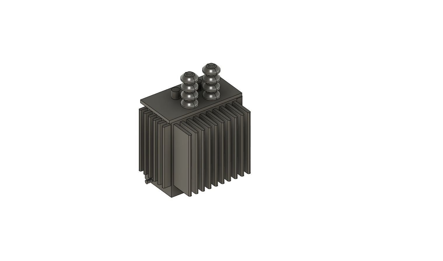 CAT-0004 Catenary set Sweden Modern H0-scale 16 items 3D print model_9