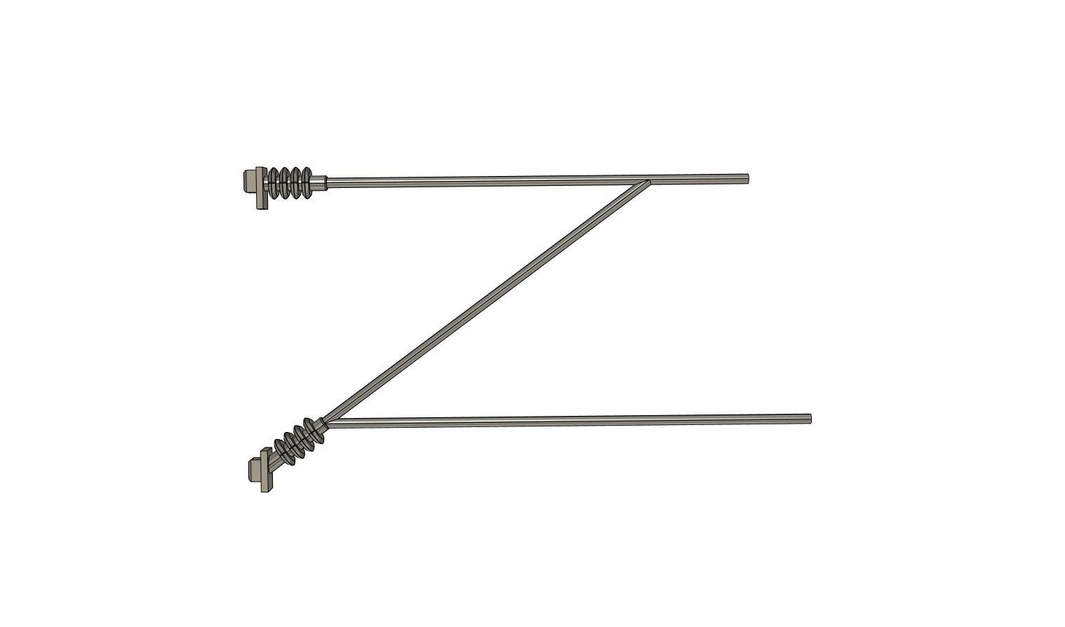 CAT-0004 Catenary set Sweden Modern H0-scale 16 items 3D print model_4