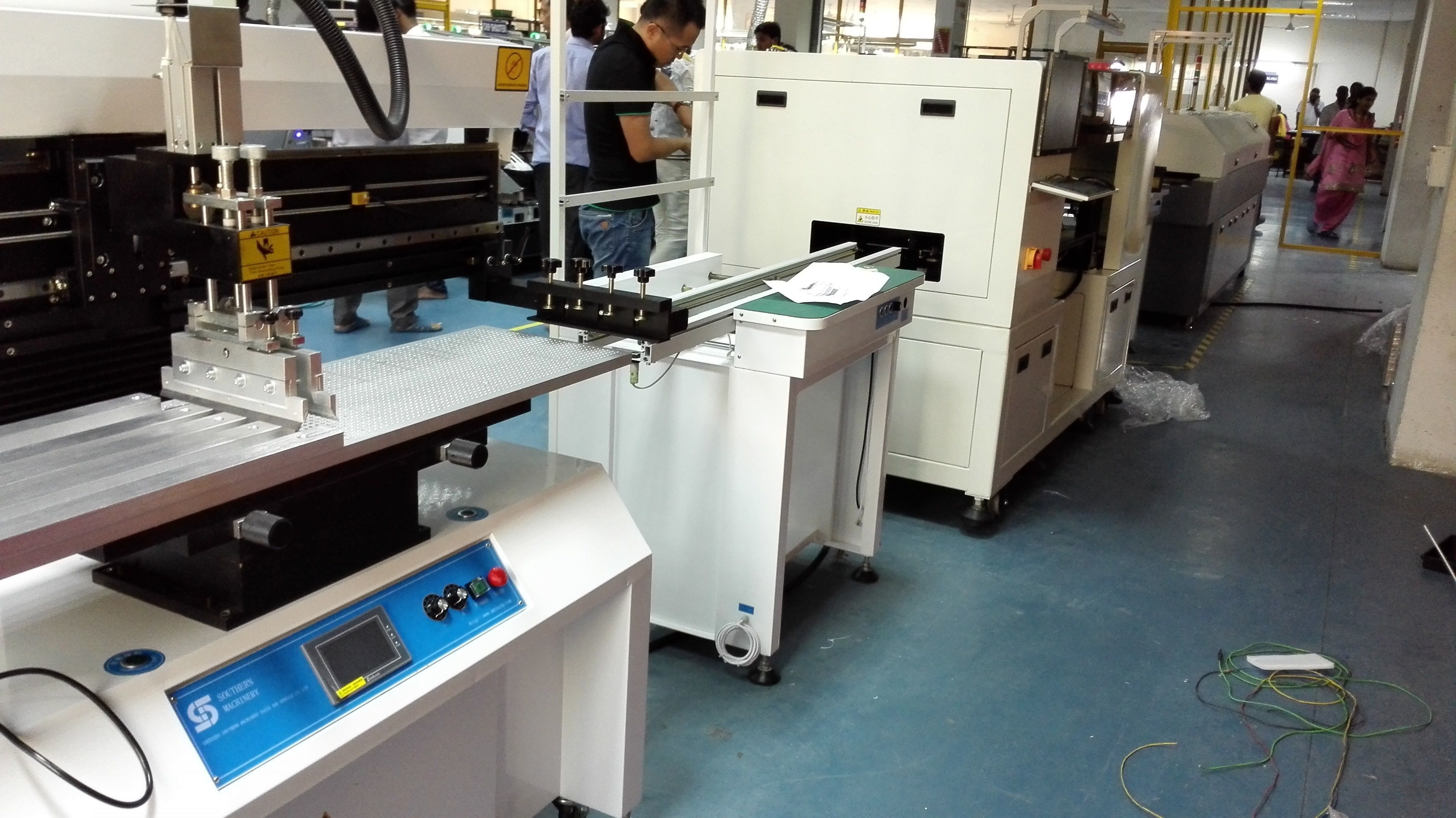 SMT solutions for LED PCB assembly -pick and place machine Free 3D model_3