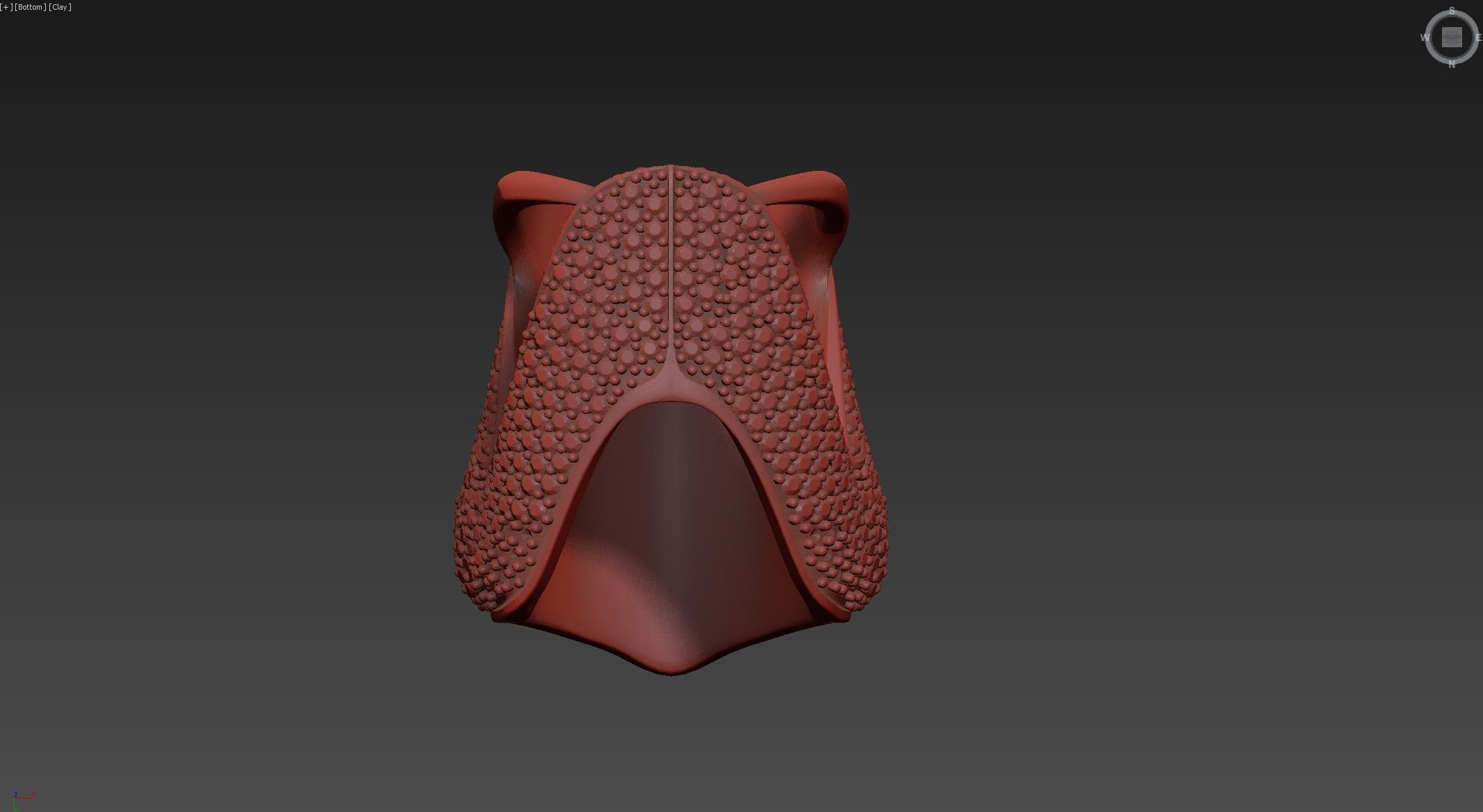 Snake ring 3D print model_7