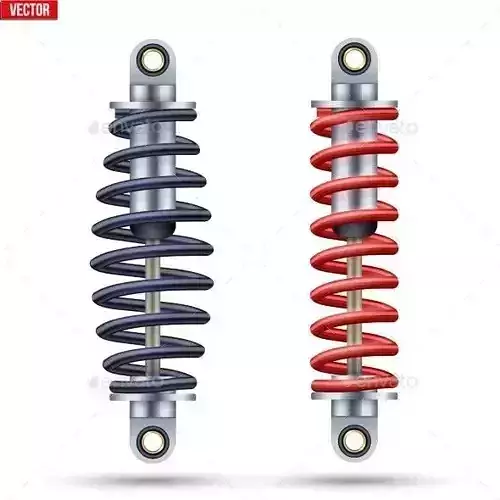 Shock Absorber 3D model