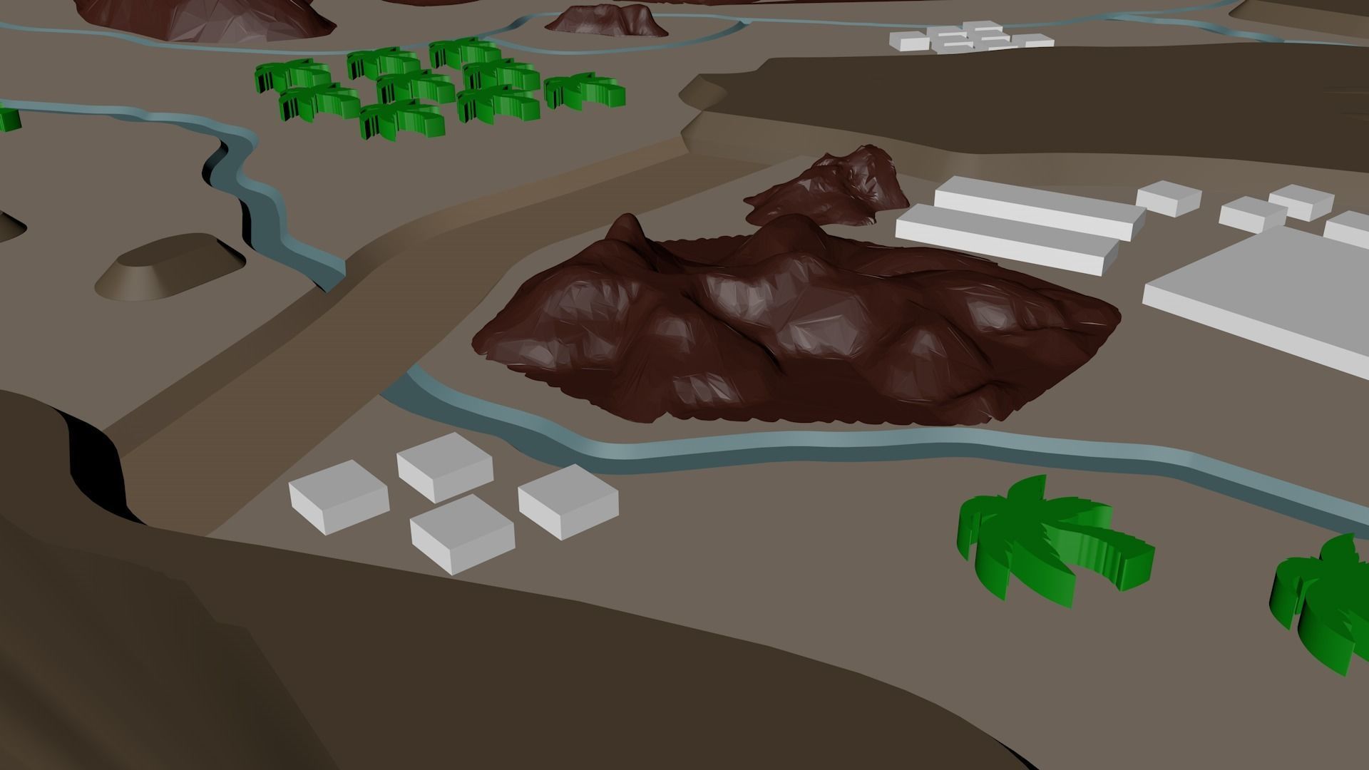 Medina Yathrib In The Old Days 3D print model_4