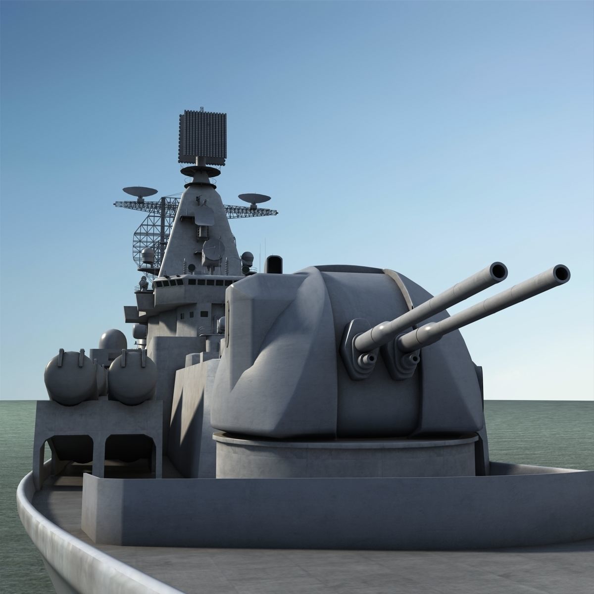 Moscow missile Cruiser 3D model_15