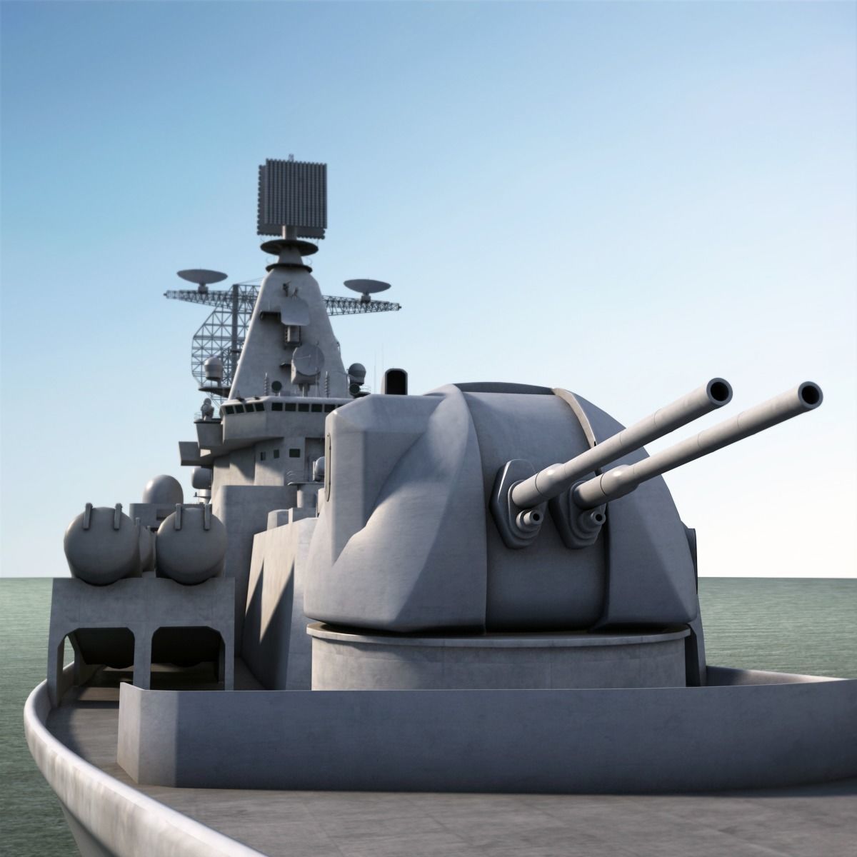 Moscow missile Cruiser 3D model_16