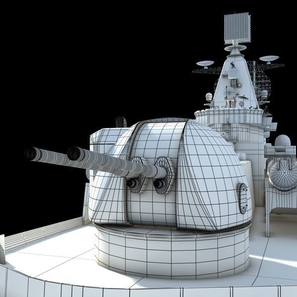 Moscow missile Cruiser 3D model_24