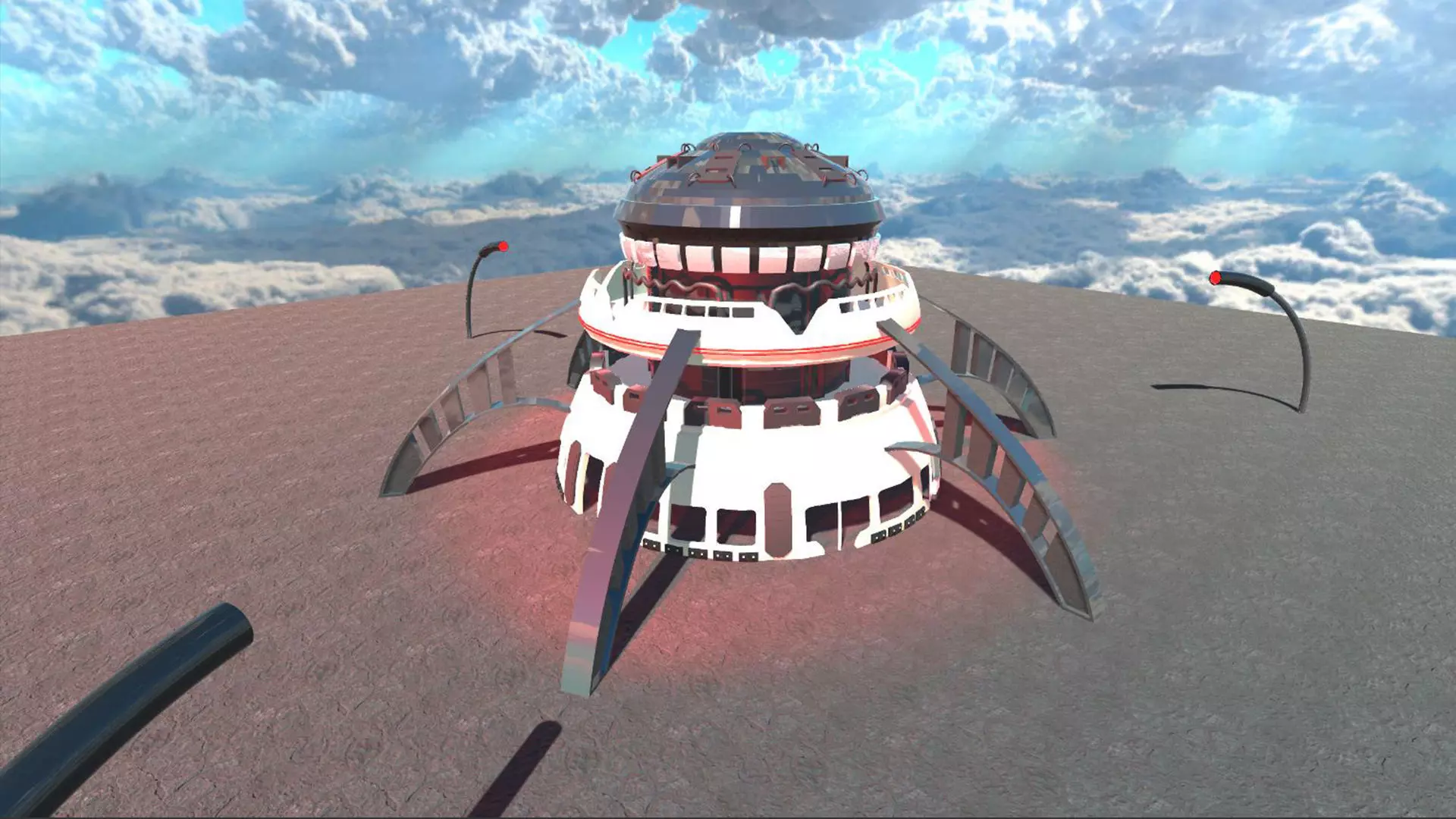 Sci-Fi Building 3 3D model_0