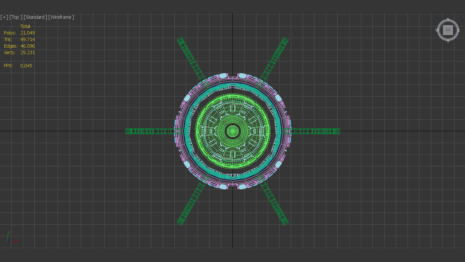 Sci-Fi Building 3 3D model_6