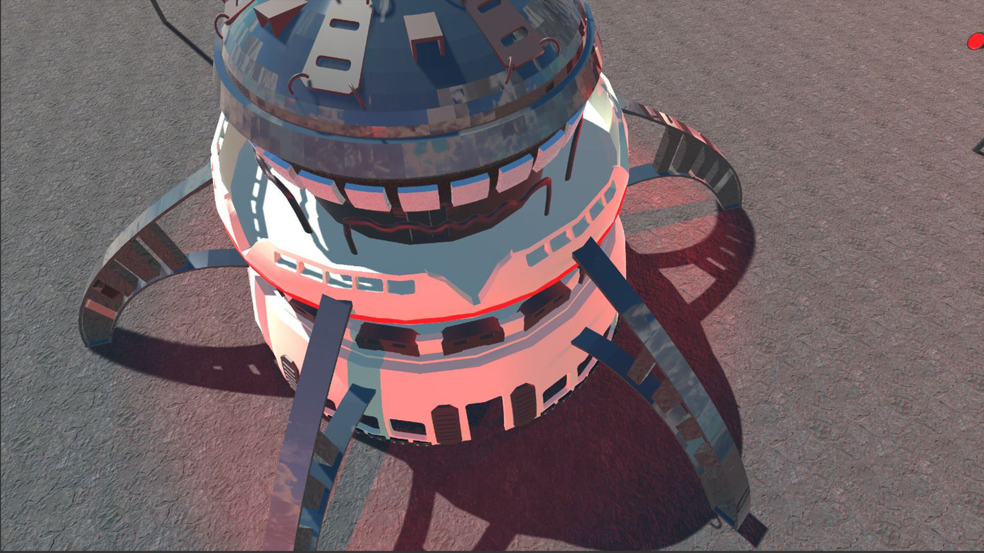 Sci-Fi Building 3 3D model_2