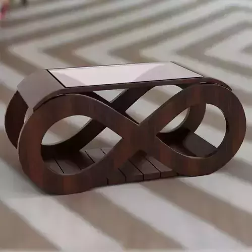 INFINITY-SHAPED DESIGNER TABLE