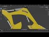 Excavator Free 3D model_1