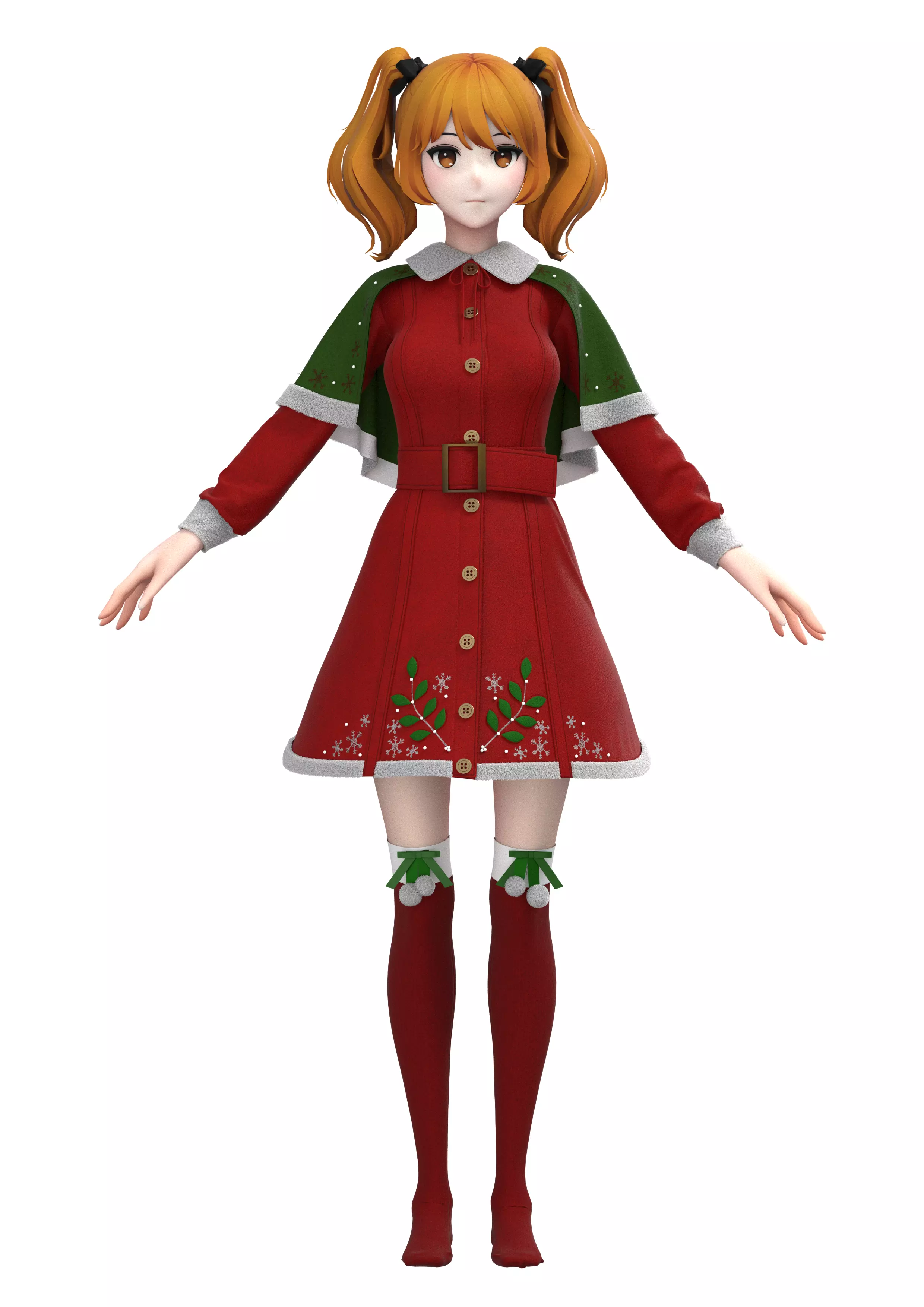 Merry Christmas 3D model_0
