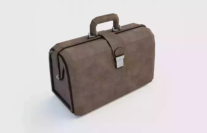 Brown leather bag