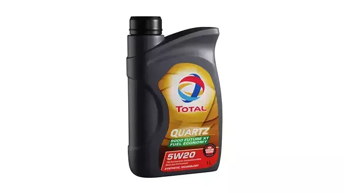 Car Oil Bottle 3D model