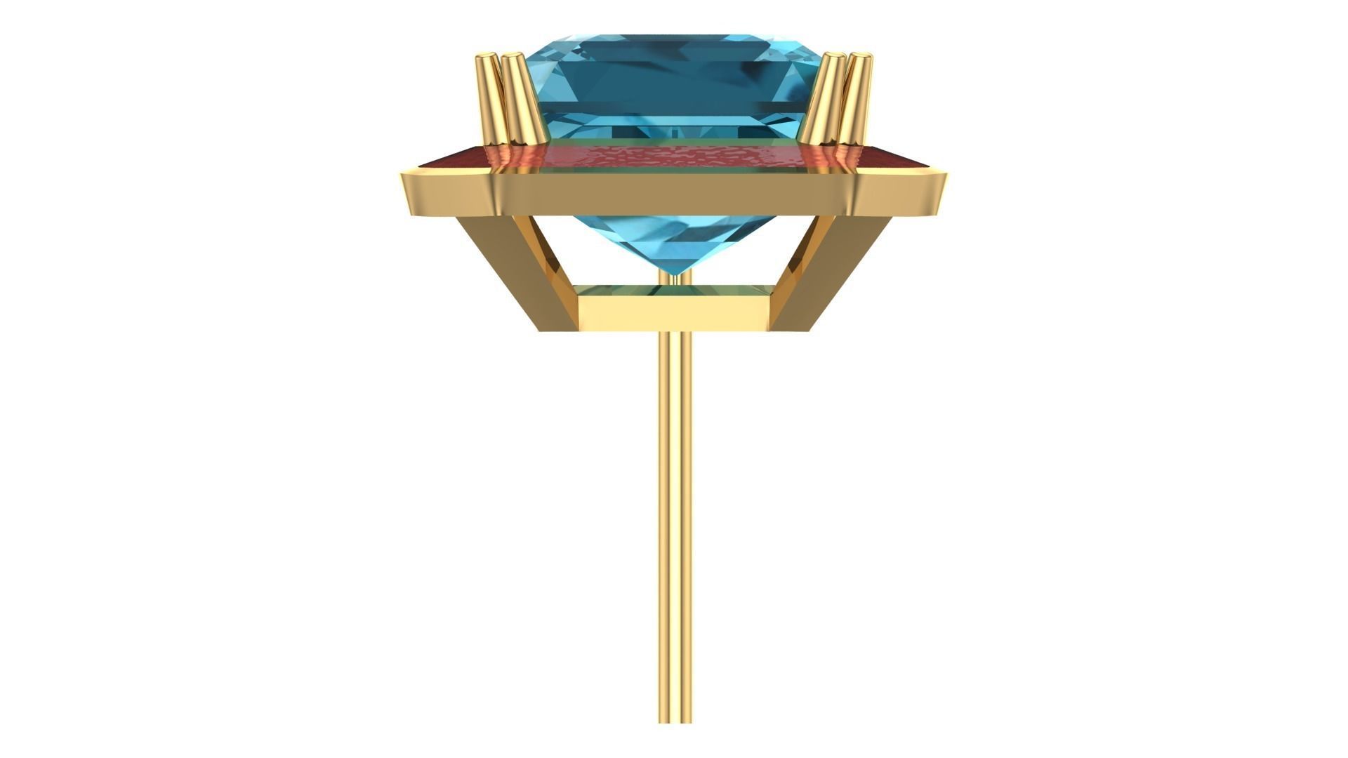 ZICRON STONE SET WAX 3D print model_15