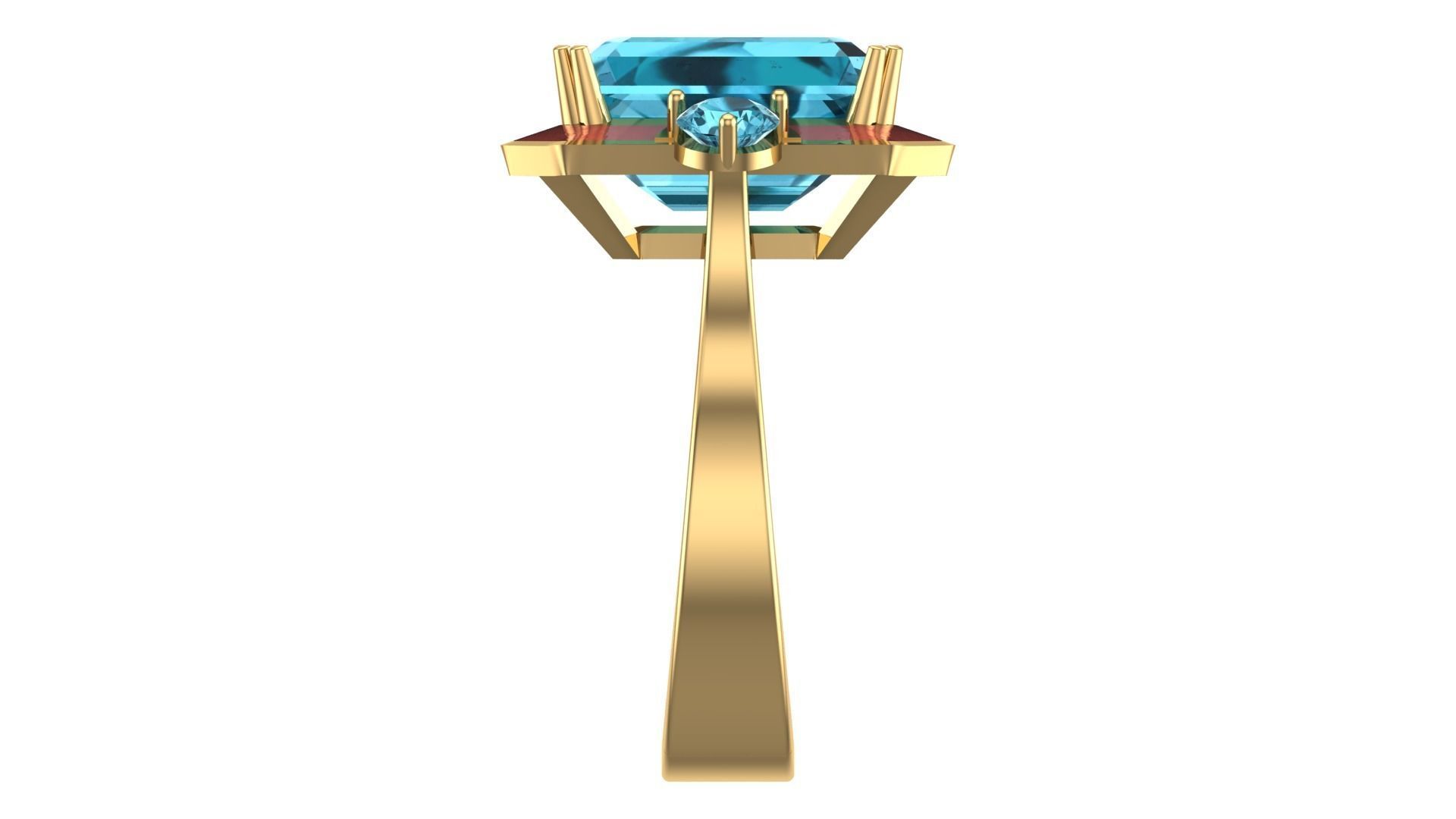 ZICRON STONE SET WAX 3D print model_22