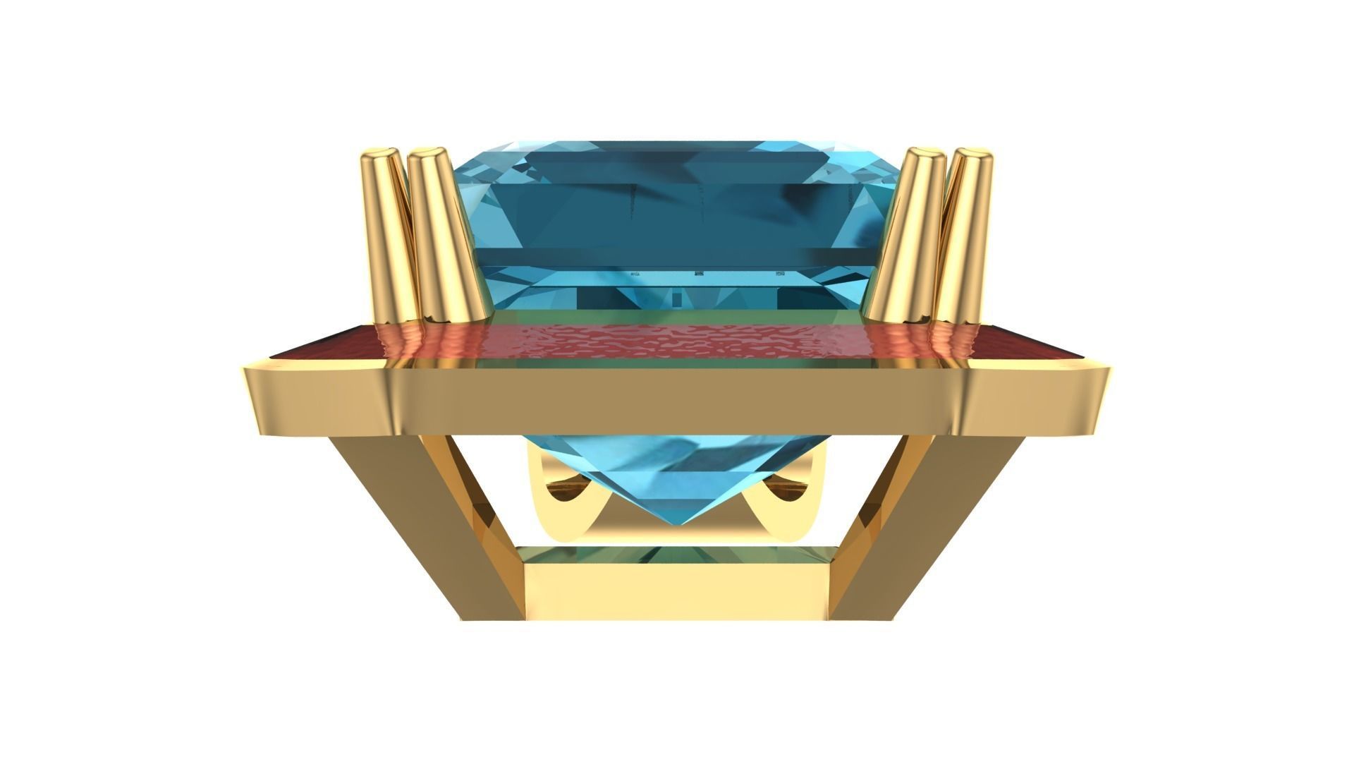 ZICRON STONE SET WAX 3D print model_19